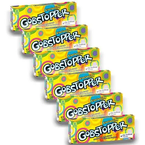 Everlasting Gobstopper Jawbreaker Candy, Flavor Changing, 1.77 Ounce