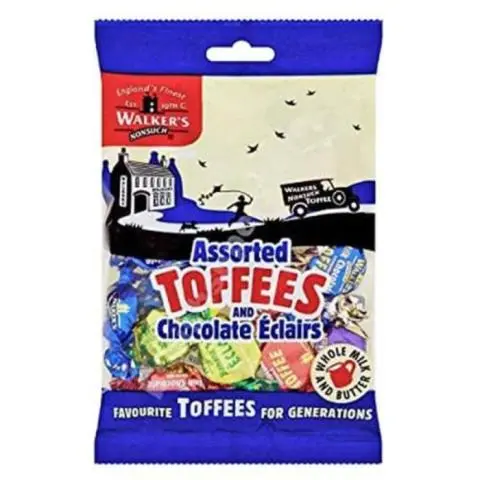 Walker's Nonsuch Assorted Toffees & Eclairs - 150g Beutel - English