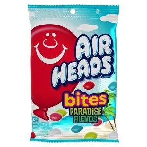 American Sweets - A 170g bag of Airheads Bites, chewy fruit flavour sweets.