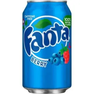 American Fanta Berry, berry flavour Fanta drinks imported from America.