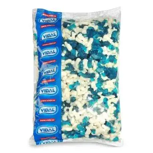 Pick and Mix Sweets - A bulk bag of fruit flavour jelly sweets in the shape of dolphins