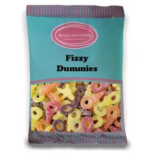 Pick and Mix Sweets - a bulk 1kg bag of fizzy jelly sweets shaped like dummies