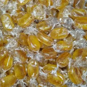 Buttermints 3kg - A bulk 3kg bag of Traditional mint flavour boiled sweets with a creamy butter flavour.