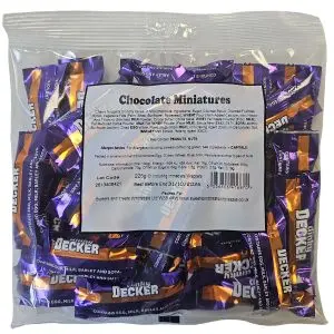 Cadbury Dinky Decker Chocolates in a 225g Large bag