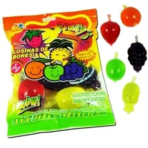 A bag of Ju-C jelly fruits viral jelly snacks