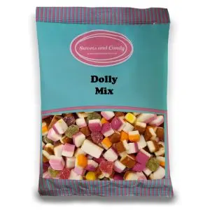 Dolly Mixtures - 1Kg Bulk bag of soft candy and jelly sweets