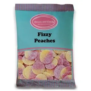 A 1kg bag of retro fizzy peach sweets that look like peaches!