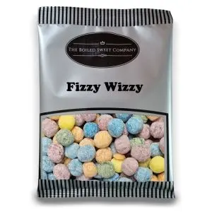 Pick and Mix Sweets - 1Kg Bulk bag of Fizzy Wizzy, traditional fruit flavour fizzy boiled sweets.