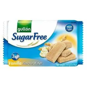 Gullon Sugar Free Wafers with Vanilla flavour, perfect sugar free biscuits for diabetics!