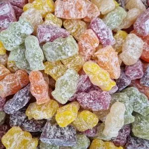 Barratts jelly babies, sugar dusted fruit flavour jelly sweets