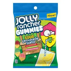American Sweets - sour lemonade flavour jolly rancher gummies imported from America