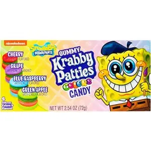 American Sweets - Spongebob American candy gummy burgers 