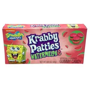 American Sweets - Spongebob American candy gummy burgers 