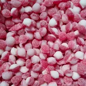 Strawberry and Cream Pips 3kg - Retro strawberry and cream flavour boiled sweets with a sugar coating!