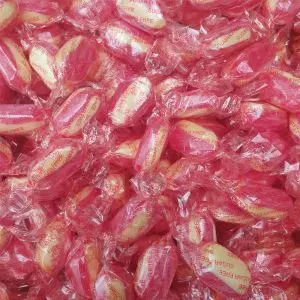 Pick and Mix Sweets - A 100g bag of sugar free rhubarb and custard boiled sweets