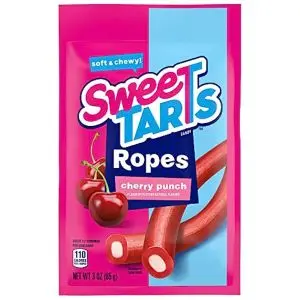 American Sweets - Sweetarts chewy ropes, cherry punch flavour candy imported American sweets