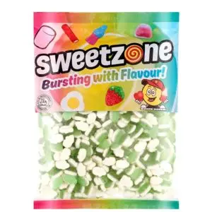 Retro Sweets - A bulk 1kg bag of Sweetzone Mini Frogs sweets
