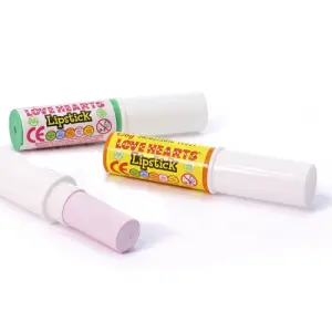 Swizzels candy sweets in a plastic lipstick tubes