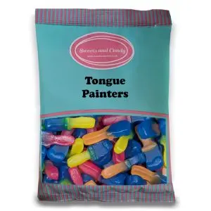 Tongue Painters - A 1kg bag of fruit flavour gummy sweets that paint your tongue!