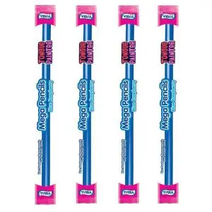 Giant blue raspberry flavour tongue painter pencils