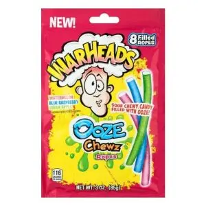 American Sweets - Warheads ooze chewz ropes sweets