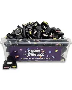 Candy Universe Liquorice Cream Rock Tub 800g