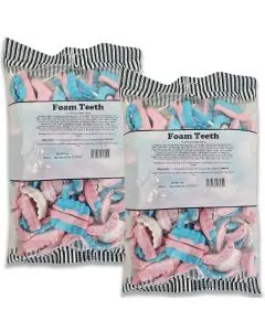 Foam teeth bulk 1kg bag