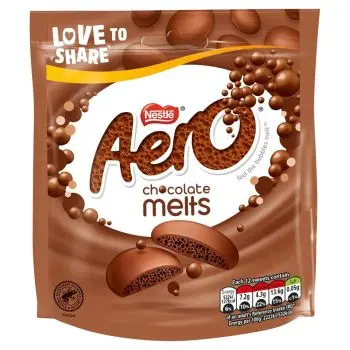 Aero chocolate melts - aerated chocolate buttons!