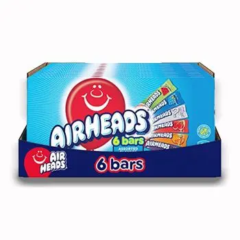 American Sweets - A full case of Airheads Theatre Box full of Airheads chewy American candy bars!