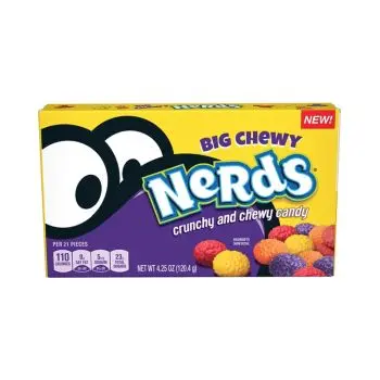 A 120g theatre box of American big chewy nerds, these sweets are imported from America!