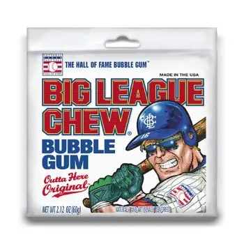 American Sweets - Original flavour big league chewing gum pouch.