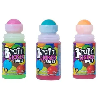 A roller sweet full of sour liquid candy