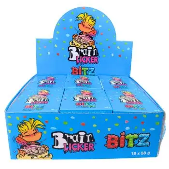 Brain Licker Bitz sour tongue painter candy