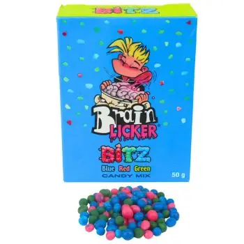 Brain Licker Bitz sour tongue painter candy