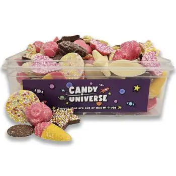 Candy Universe Chocolate Candy Assortment 600g Tub