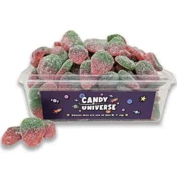 Candy Universe Tub of Fizzy Strawberries