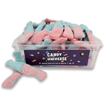 Candy Universe Tub of Giant Fizzy Bubblegum Bottles