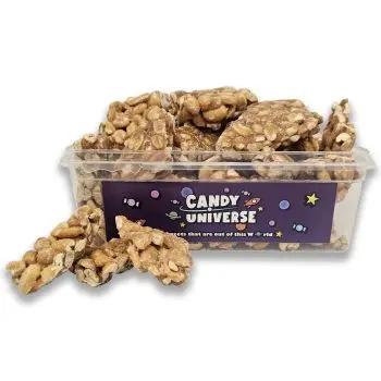 Candy Universe Tub of Peanut Brittle