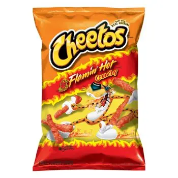 American Sweets - Cheetos flamin Hot 226g are Hot, spicy flavour packed into crunchy, cheesy snacks - experience the great taste of Frito Lay today! 