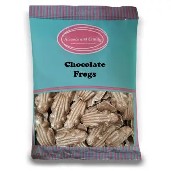 Chocolate Frogs - 1Kg Bulk bag of milk chocolate flavour candy pieces shaped like frogs!
