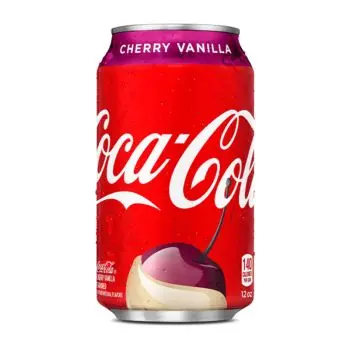 Coca Cola Cherry Vanilla - American Soda imported to the UK