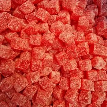 Cola Cubes - Retro cola flavour boiled sweets in a cube shape and coated in sugar