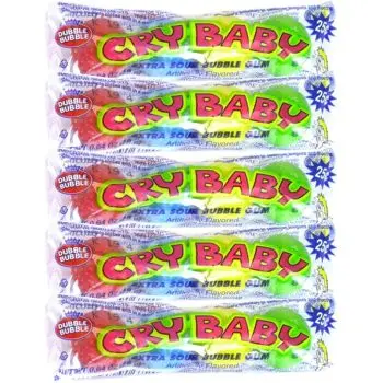 American Sweets - A pack of 5 Cry Baby super sour bubblegum balls!