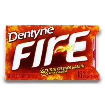 American Sweets - Dentyne Fire cinnamon flavour American chewing gum
