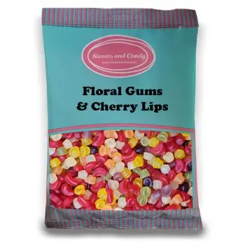 Pick and Mix Sweets - Retro Sweets - A bulk 1kg bag of fruit flavour perfumed hard gummy sweets!