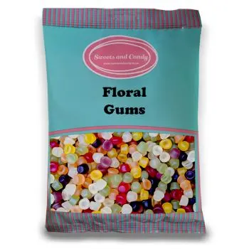 Pick and Mix Sweets - Retro Sweets - A bulk 1kg bag of fruit flavour perfumed hard gummy sweets!