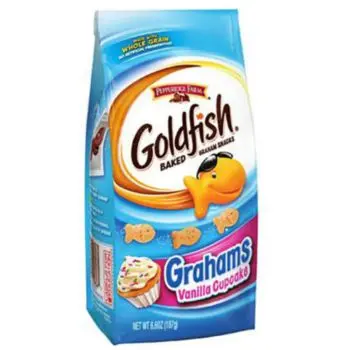 American Sweets - Goldfish crackers in a vanilla cupcake flavour!