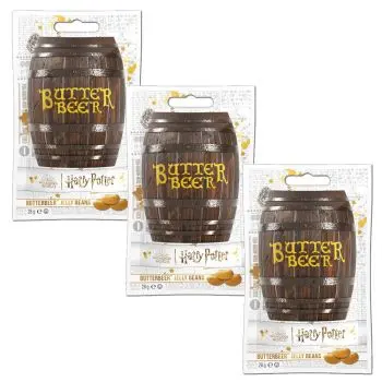 American Sweets - Pack of 3 Harry Potter butter beer flavour jelly beans