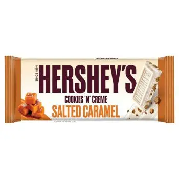 American Chocolate - Hershey's Salted Caramel cookies and creme candy bar