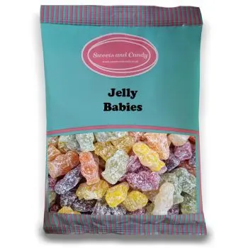 Jelly Babies - 1Kg Bulk bag of sugar dusted jelly sweets in the shape of babies!